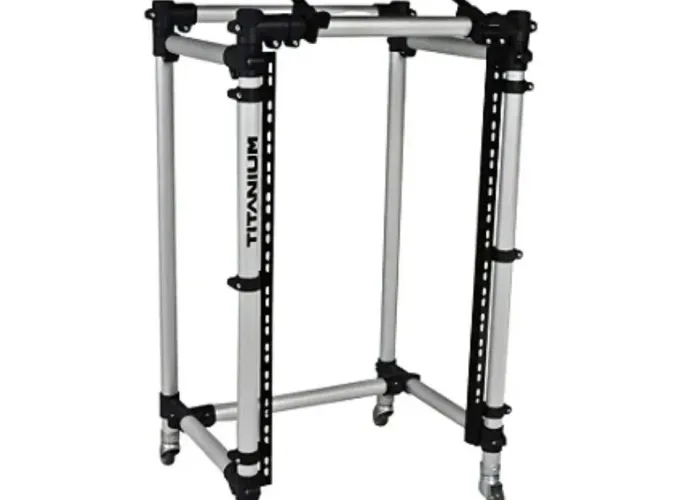 Rack de alumínio para som profissional