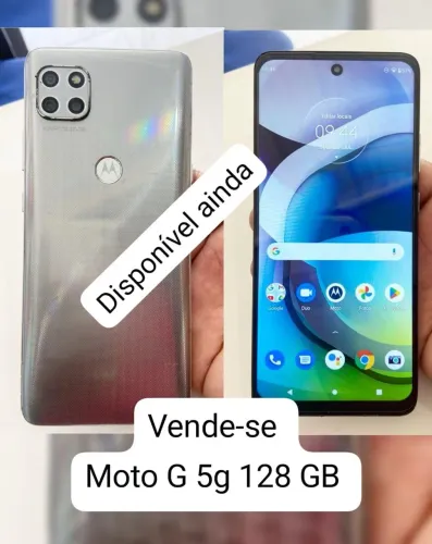 Vende-se moto G 5g 128 GB já com capinha com tecnologia 5G e película