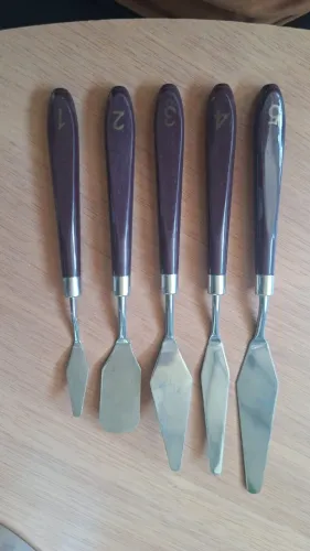 CONJ. ESPÁTULA DE CONFEITAR 5 PCS