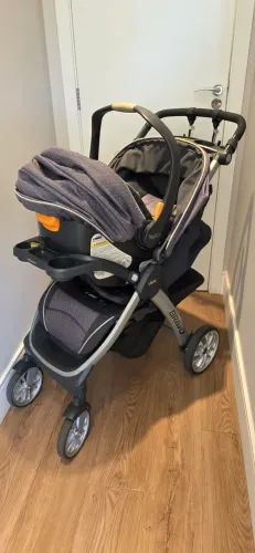 Carrinho de bebê 3 em 1 Keyfit30 Chicco Bravo