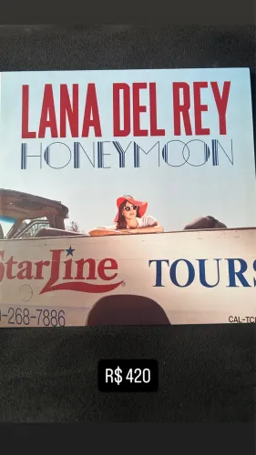 Vinil LP Lana Del Rey - Honeymoon