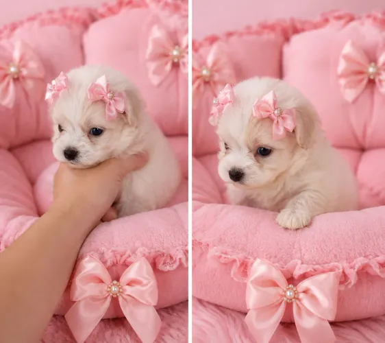 Poodle toyzinha fêmea ( minúscula) perfeita
