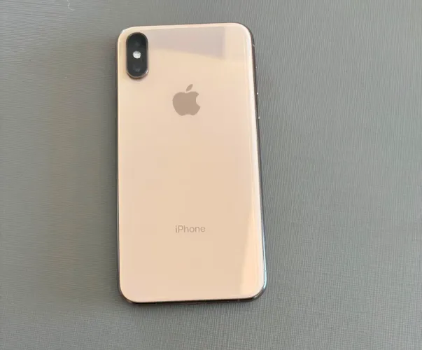 iPhone XS Gold 64GB - Impecável - Bateria 100% e Tudo Funcionando!