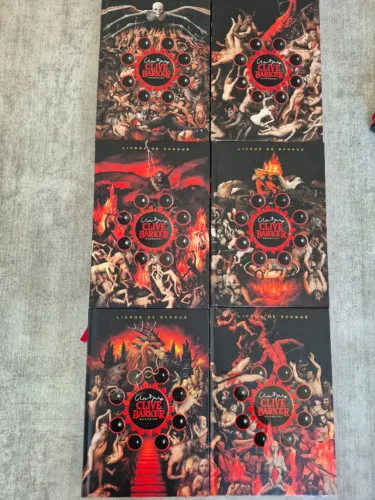 Coleção Livros de Sangue Vol 1 ao 6 Completa ? Clive Barker ? DarkSide (Capa Dura)