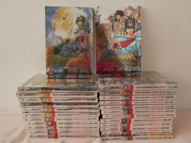 Os Cavaleiros do Zodíaco: The Lost Canvas + artbook