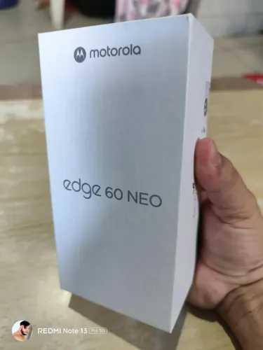 Moto Edge 60 Neo Na Caixa Com