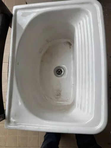 Tanque De Louça Deca 50x38cm Branco Gelo - Novo Sem Uso (2 Unidades)