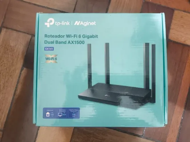 Roteador TP-Link Archer EX141 Wireless Dual Band AX1500 Wi-Fi 6