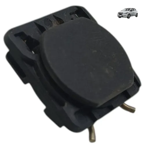 Tapa Buraco Maçaneta Porta Dianteira Direita Gm Onix 2013 19 Preto Dianteira