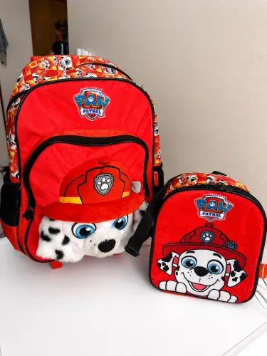 Mochila de rodinhas escolar patrulha canina