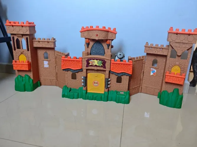 Castelo Medieval Ogro e Dragão Imaginext (apenas o castelo