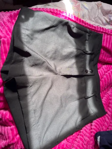 Short plus alfaiataria preto 