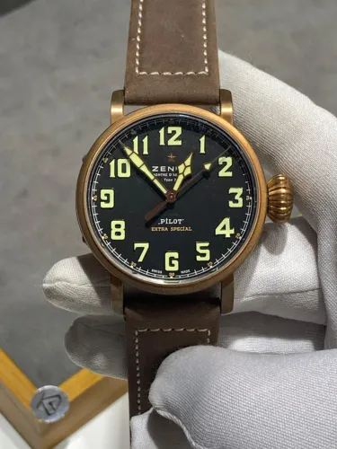 Relogio Zenith Pilot Type 20 de Bronze - ETA S/c