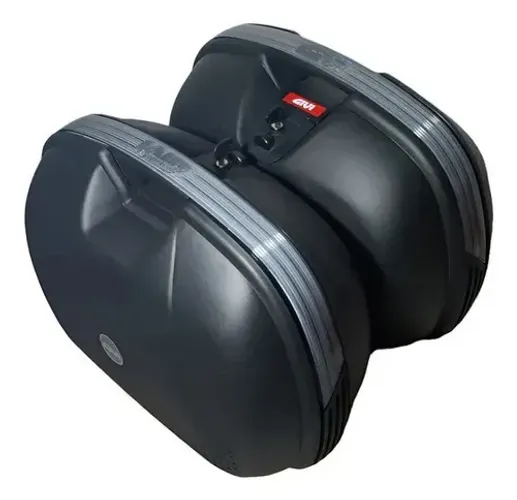 Par De Baú Bauleto Givi Lateral Monokey 40 Litros E-360ntpack2 - Novo