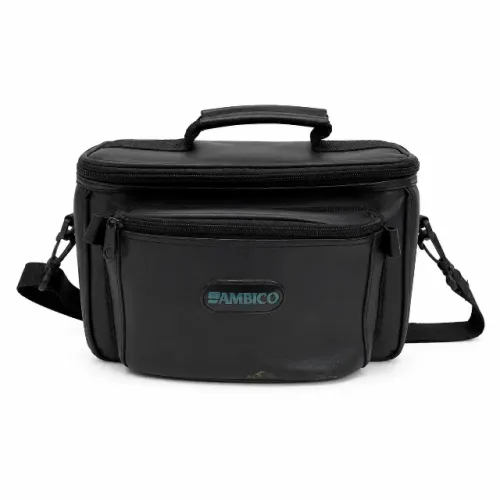 Bolsa Case P/ Câmera E Filmadora Ambico Vintage Com Organizadores