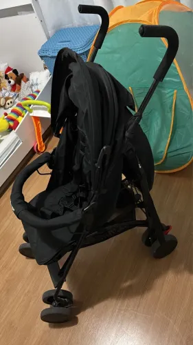 Carrinho estilo guarda chuva voyage para preto 
