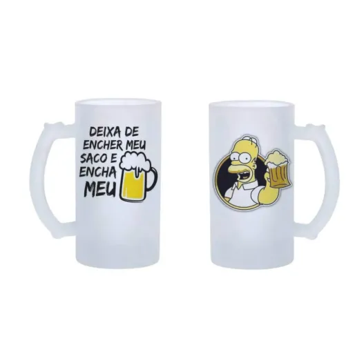 Canecas personalizadas de chopp fazemos com fotos frases desenho logomarca times de