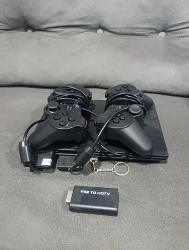 Ps2 com jogos gravados no pendrive