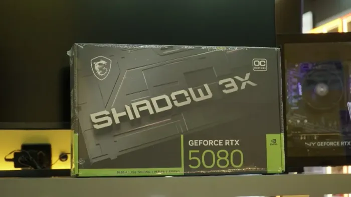 Placa de Vídeo RTX 5080 16GB MSI Shadow 3X OC