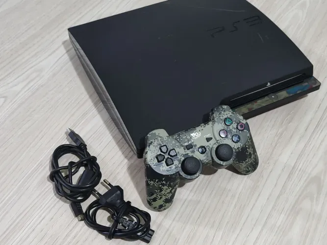 Playstation 3 Slim - 1500 Jogos Para Baixar