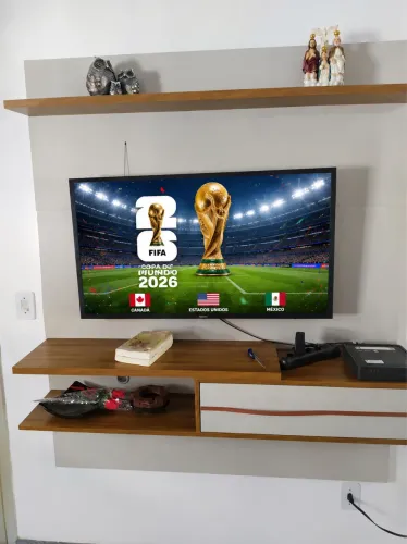 Smart TV LED Samsung 40 + Painel - Motivo Mudança!!