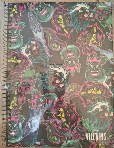Caderno Disney Villains foroni