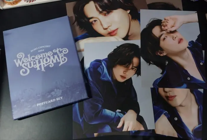 Postcard Set Oficial SUHO (EXO) - Solo Concert SU:HOME 2024