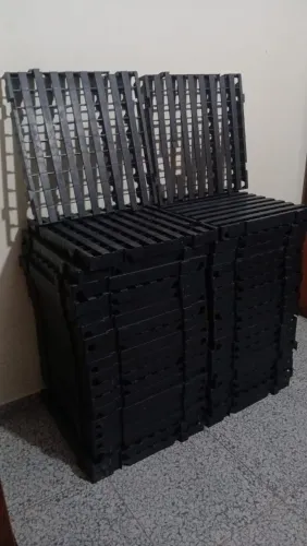 Estrado de plástico