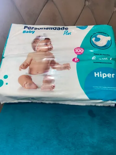 Fralda Personalidade P 100un Lacrada