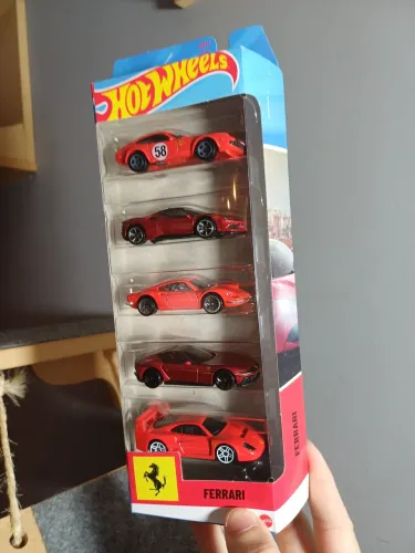 5Pack Ferrari Hot Wheels