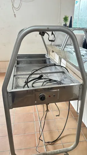 Rampa térmica , expositor de alimentos