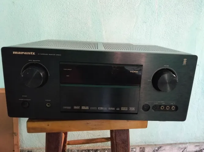 Receiver marantz com defeito não liga 
