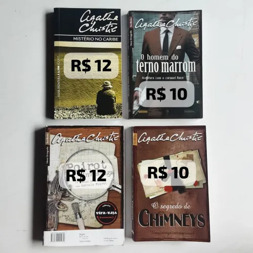 Livros da Agatha Christie 