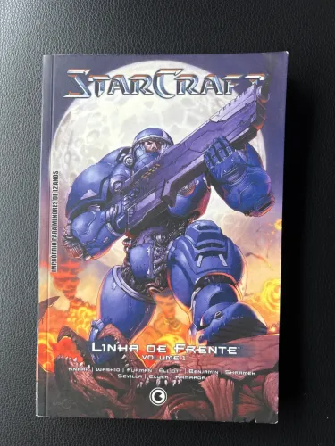 Livro StarCraft Linha de Frente Volume 1