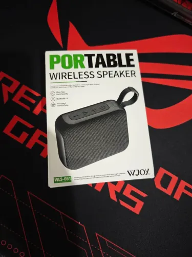 Caixa de som estéreo Hi-Fi sem fio TWS Bluetooth<br>5.4, portátil e leve,