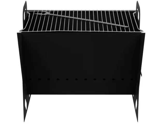 Churrasqueira Dobrável Móvel Maleta Camping Slim Pro Tork Texas Grill
