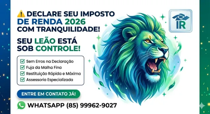 IMPOSTO DE RENDA PESSOA FISICA - IRPF 2026