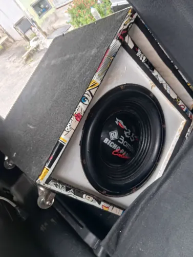 Peças de som automotivo novas semi novas