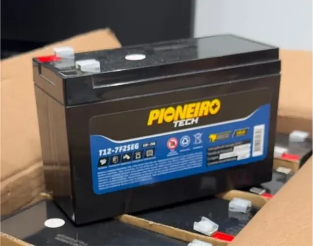 Bateria Pioneiro 7ha 12v Nova