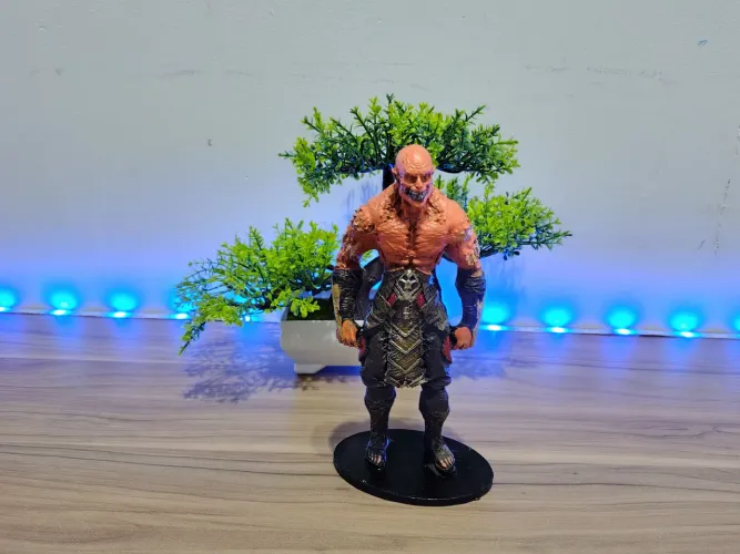 BONECO BARAKA MORTAL KOMBAT EM RESINA 
