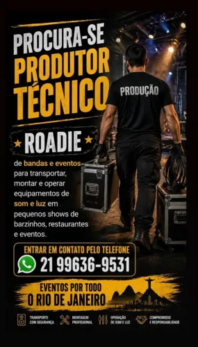 Precisa-se de técnico