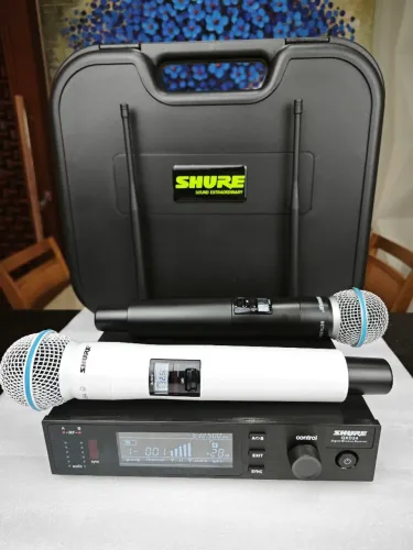 MICROFONE QXD24 DUPLO PROFISSIONAL + CASE
