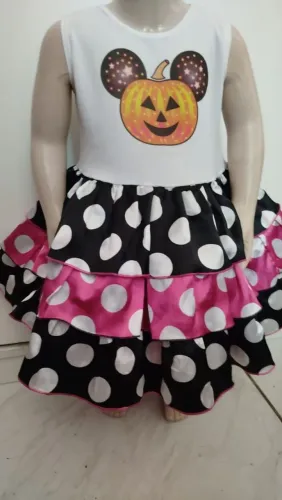 Fantasia halloween veste 2/3 anos