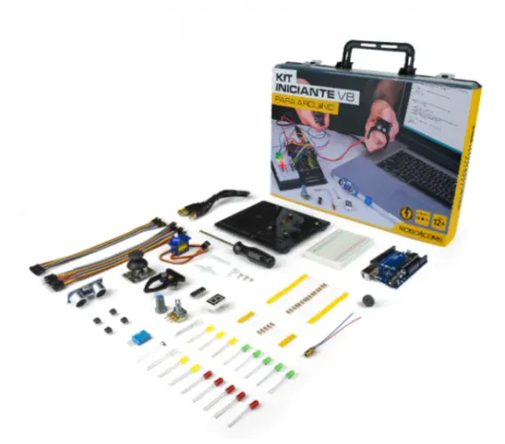 Kit Iniciante V8 para Arduino