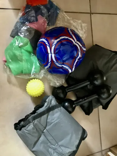 KIT FISIOTERAPIA COMPLETO PARA EXERCÍCIOS E REABILITAÇÃO CONSERVADO