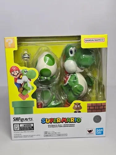 Mario World Yoshi Shfiguarts original bandai larcado
