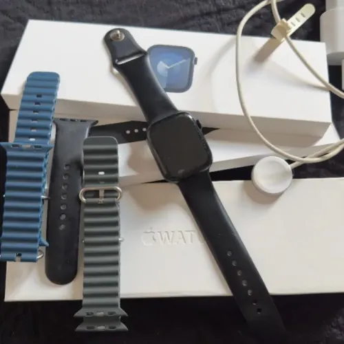Apple Watch Serie 9 45mm GPS + Celular com Caixa e Nota Fiscal
