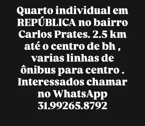 Quarto para alugar