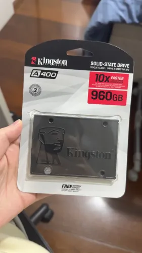 SSD Sata Kingston A400 960GB Lacrado / Original