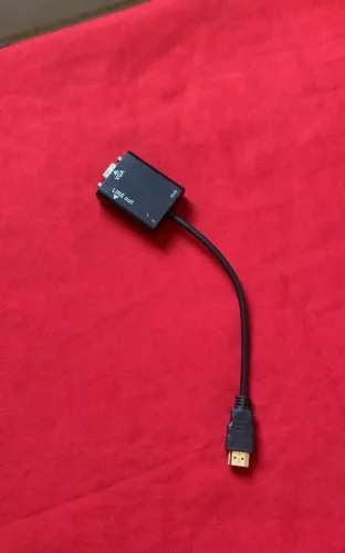 Conversor HDMI - VGA (pra vender logo)
